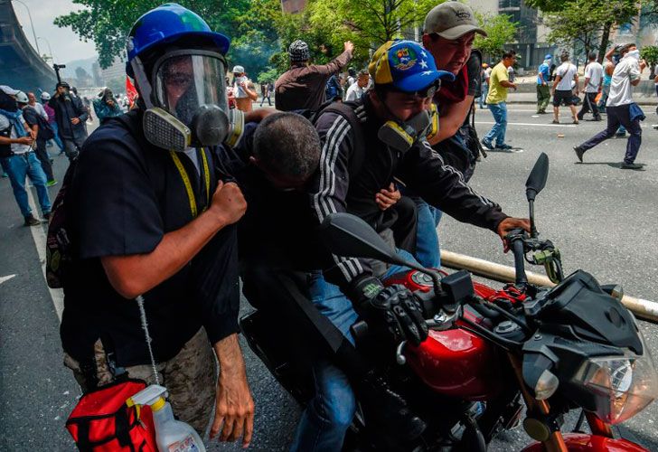 Protesta en Venezuela