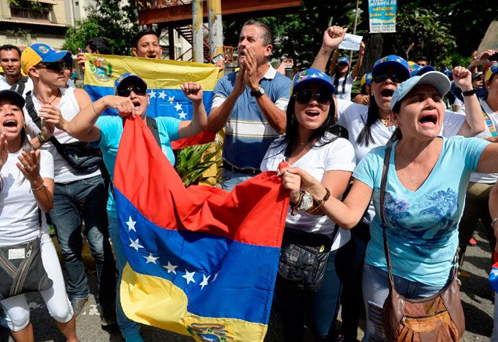 Protesta en Venezuela