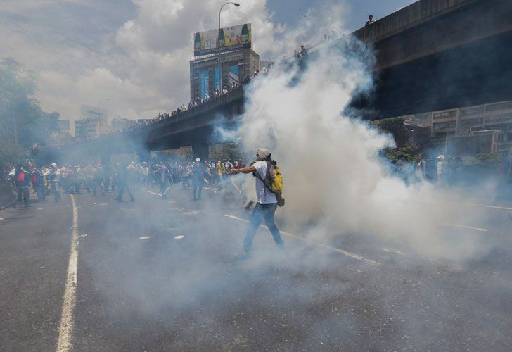 Protesta en Venezuela