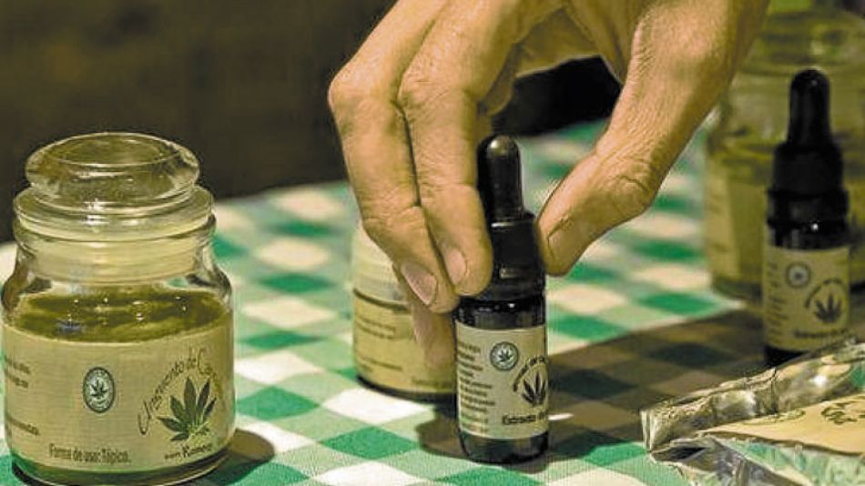 Aceite de cannabis.