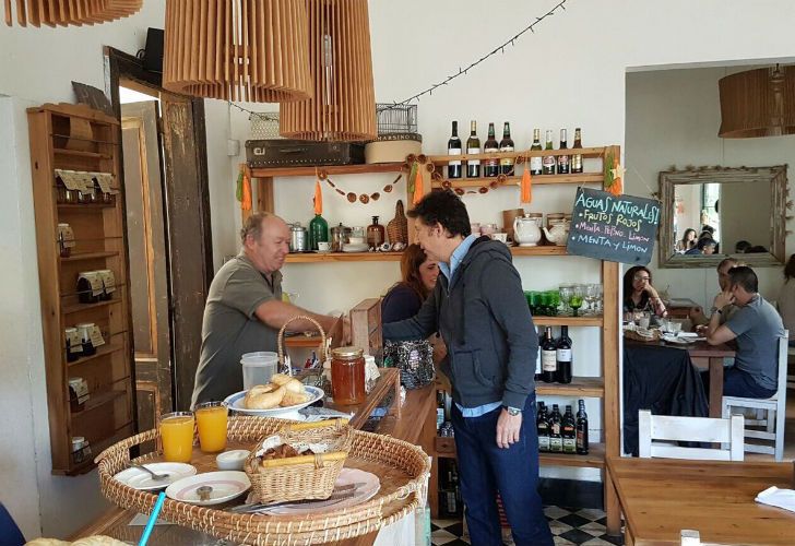 Gustavo Posse participó de un nuevo timbreo nacional en San Isidro.