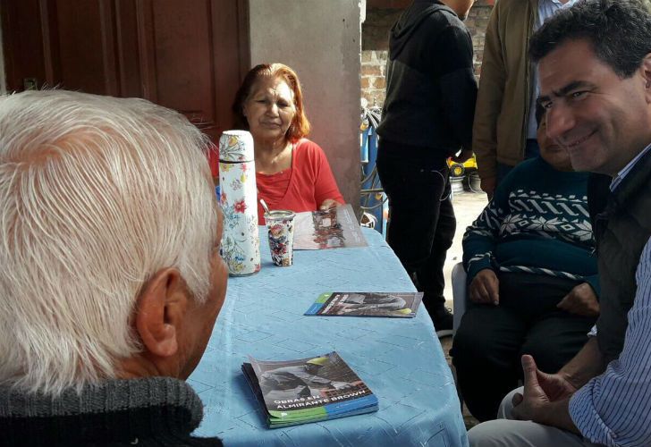 Carlos Regazzoni participó del timbreo nacional. 