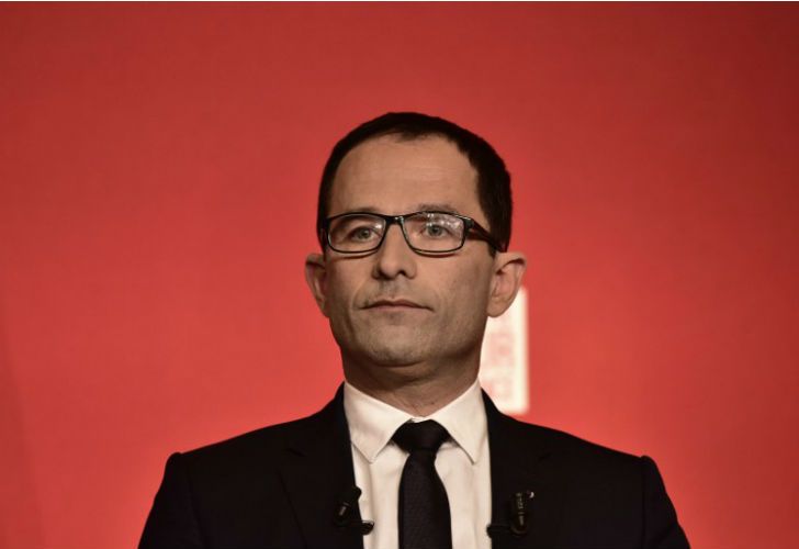 El dirigente francés, Benoit Hamon.