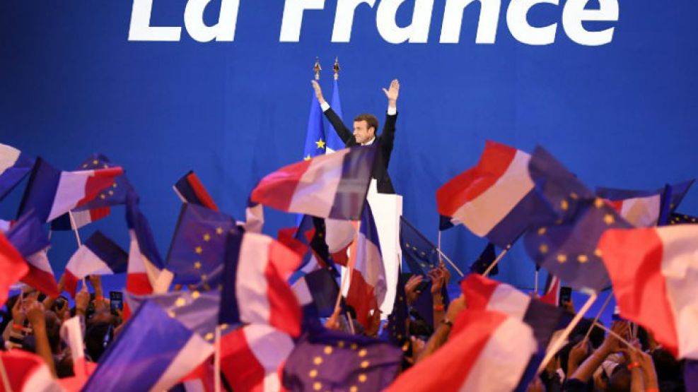 Emmanuel Macron ganaría, según las encuestas. 