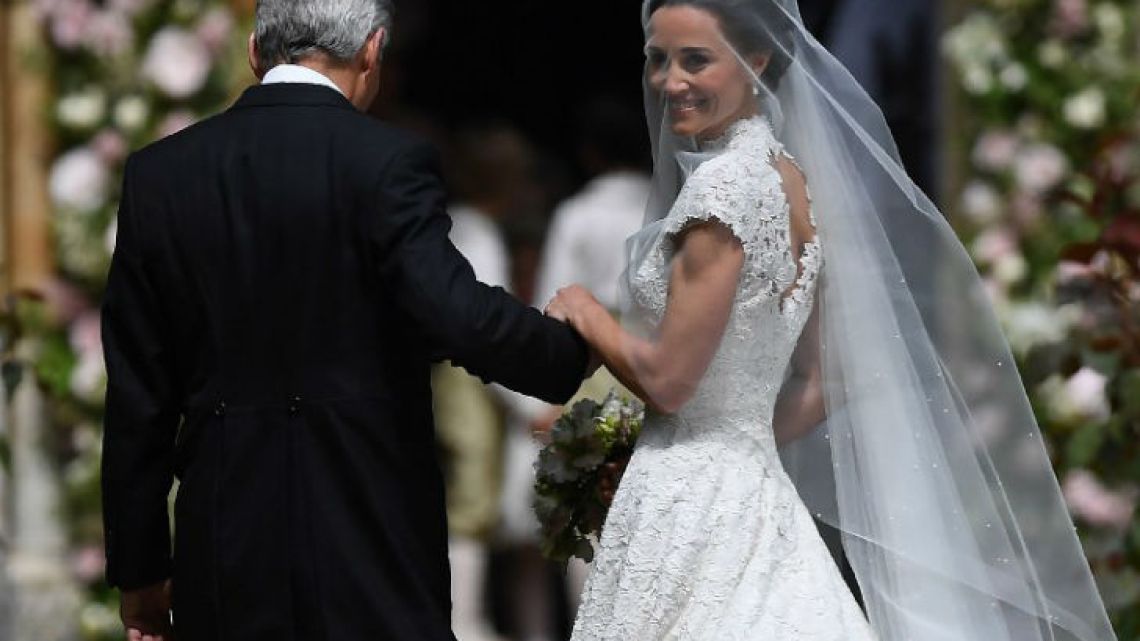 caras | las fotos más lindas de la boda de pippa middleton