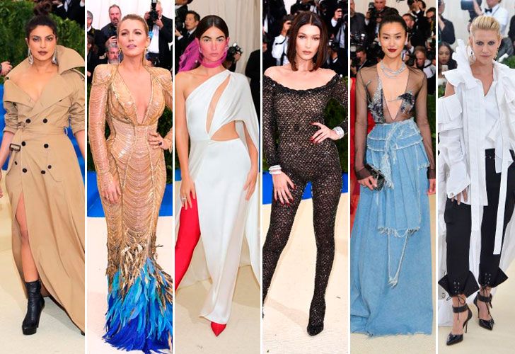 Los mejores looks:  Privanka Chopra, Blace Lively, Lily Aldridge, Bella Hadid, Liu Wen, Claire Danes.