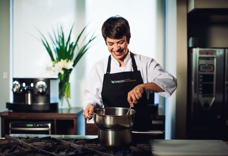 Exquisitas propuestas creadas por aprendices y chefs en conjunto con Nespresso.