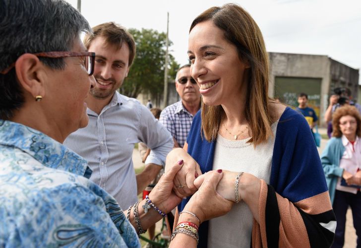 La gobernadora bonaerense, María Eugenia Vidal. 