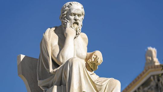 Socrates. Hace 25 siglos propuso construir una mejor civilización dialogando.