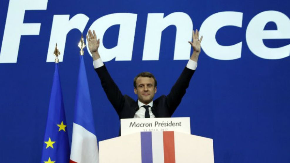 Emmanuel Macron, presidente electo de Francia.