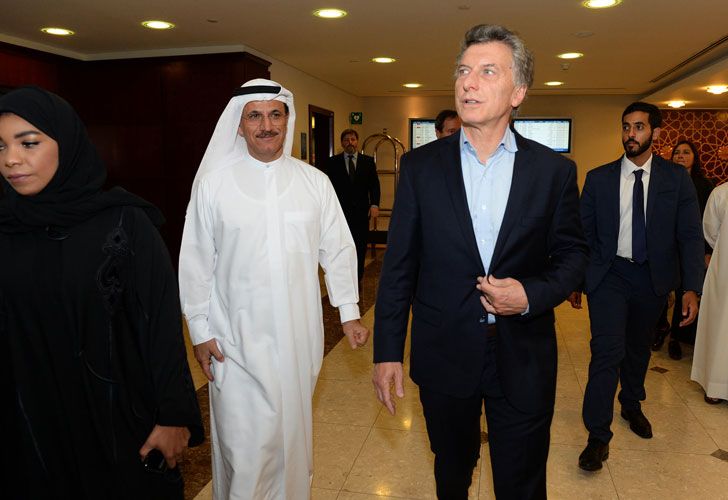 Macri en Dubai