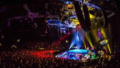 Impacto visual. El Cirque du Soleil, con tributo a Soda Stereo, superó las 400 mil entradas vendidas.