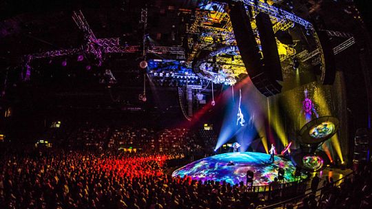 Impacto visual. El Cirque du Soleil, con tributo a Soda Stereo, superó las 400 mil entradas vendidas.