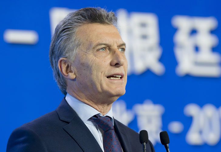 Macri expuso hoy en la clausura del Foro de Negocios e Inversiones Argentina-China que se realizó en Beijing.