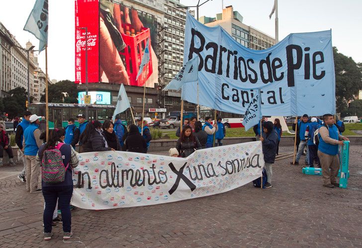 Marcha en el obelisco