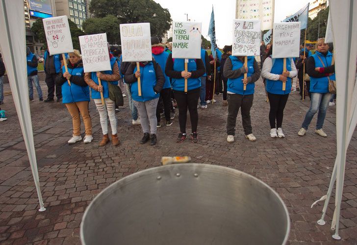 Marcha en el obelisco