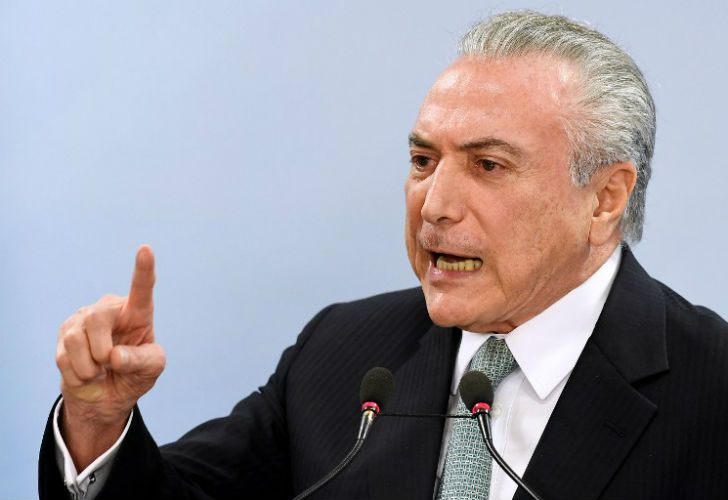 El presidente Temer asegura que no renuncia. Sin embargo, su partido anunció que se retira del Gobierno.