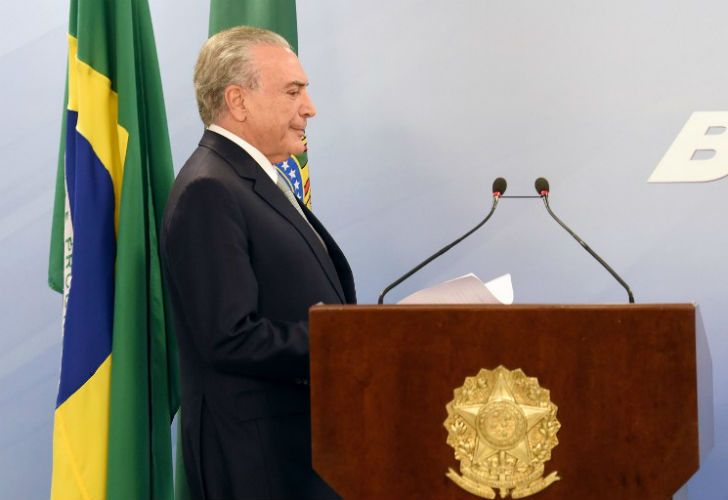 El presidente Temer asegura que no renuncia. Sin embargo, su partido anunció que se retira del Gobierno.