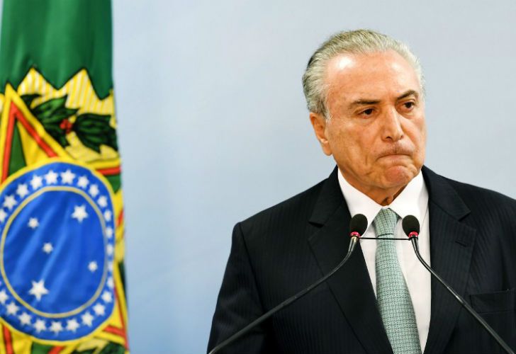 El presidente Temer asegura que no renuncia. Sin embargo, su partido anunció que se retira del Gobierno.