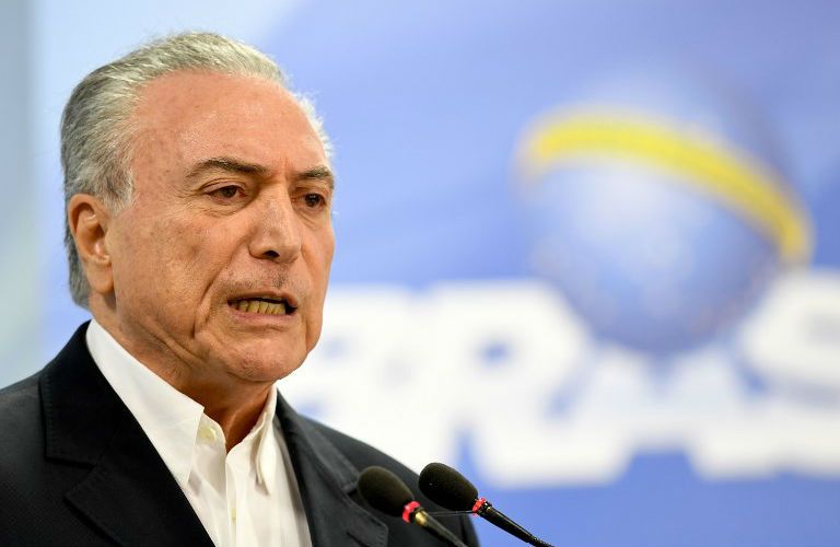 El presidente Temer asegura que no renuncia. Sin embargo, su partido anunció que se retira del Gobierno.