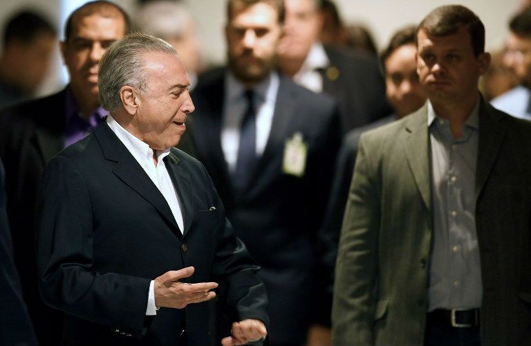 El presidente Temer asegura que no renuncia. Sin embargo, su partido anunció que se retira del Gobierno.