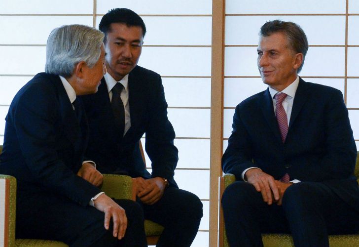 Macri y Awada en su último día en Tokio.