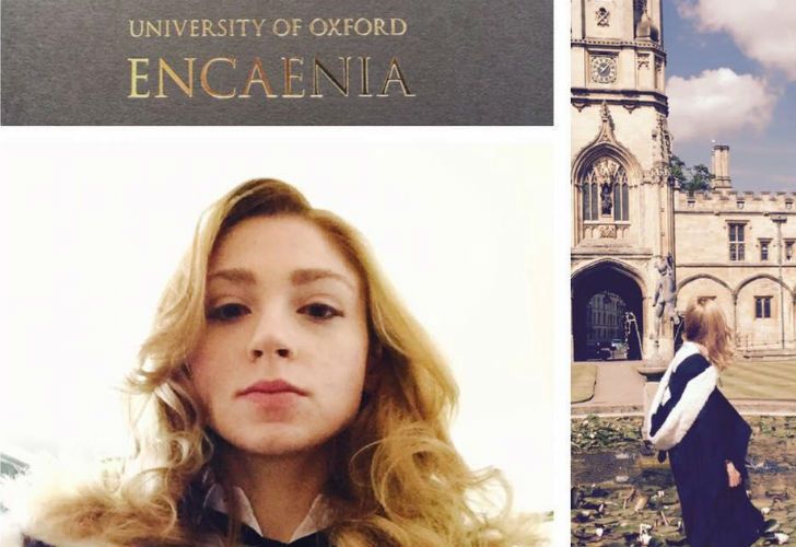 Lavinia Woodward mantiene un excelente promedio en Oxford.