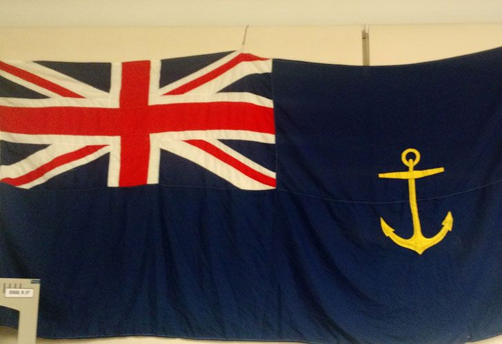 Bandera de la real flota auxiliar británica