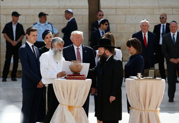 Trump en Israel