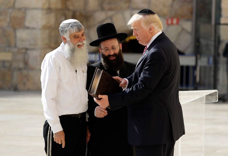 Trump en Israel