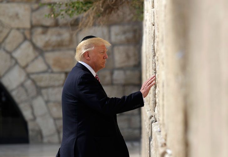 Trump en Israel