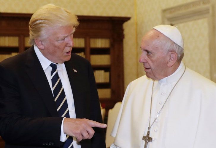 Trump y el papa Francisco