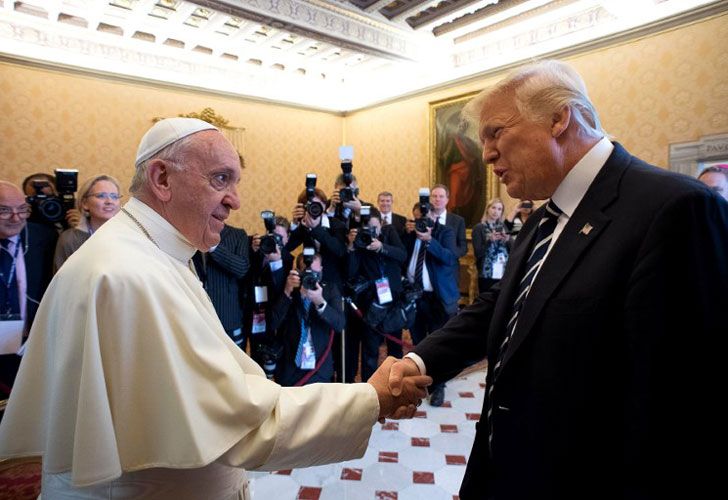 Trump y el papa Francisco