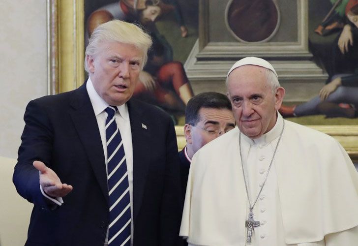 Trump y el papa Francisco