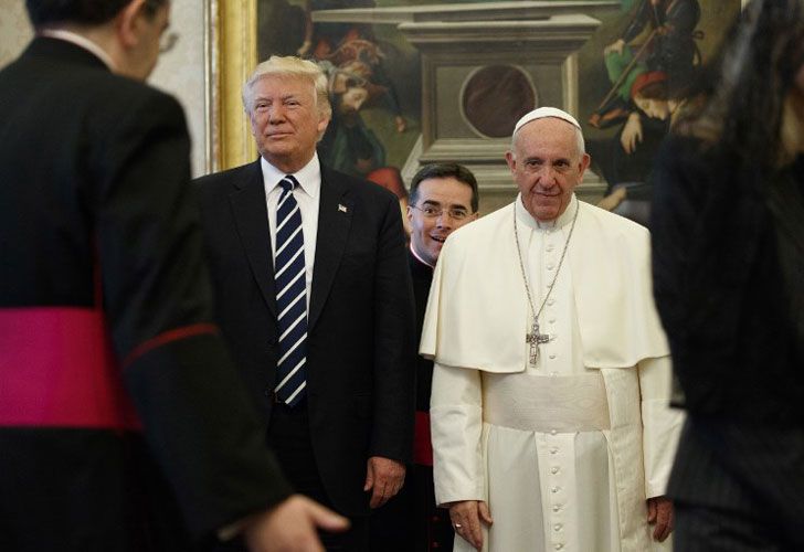 Trump y el papa Francisco