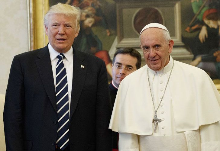 Trump y el papa Francisco