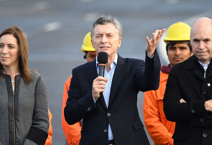 Macri, Vidal y Larreta