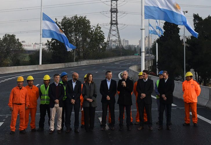 Macri, Vidal y Larreta