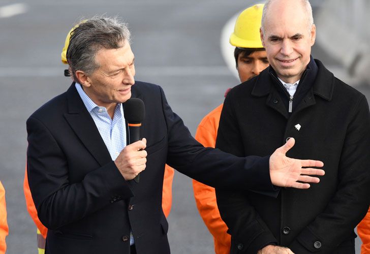 Macri, Vidal y Larreta