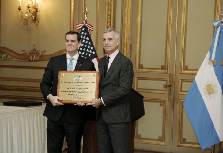 El evento se realizó en el Palacio Bosch, sede de la embajada de los Estados Unidos en Argentina.