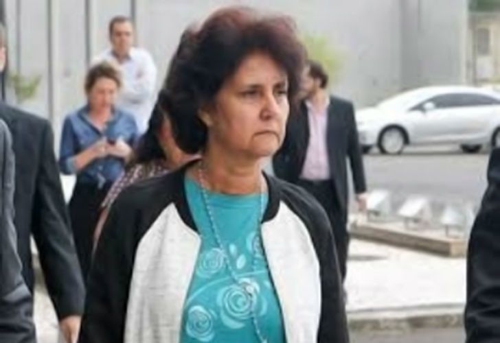 ANGELA PALMEIRA. Secretaria del área de coimas. Alias "Tumaine".