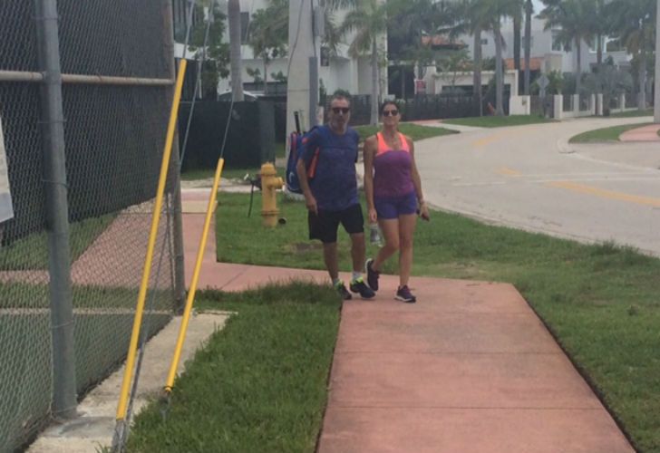 Pamela David y Daniel Vila en Miami