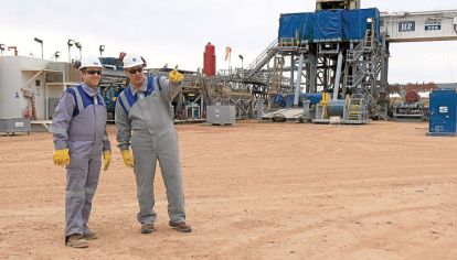 DALE GAS. En la compañía petrolera aseguran que buscan “acelerar el desarrollo” del yacimiento.