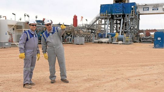 DALE GAS. En la compañía petrolera aseguran que buscan “acelerar el desarrollo” del yacimiento.