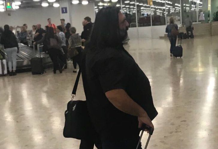 Las fotos que denunciaban en redes sociales el supuesto viaje en primera del sindicalista.