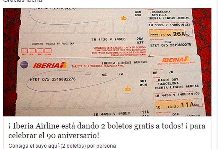 Advierten sobre falsos viajes gratis