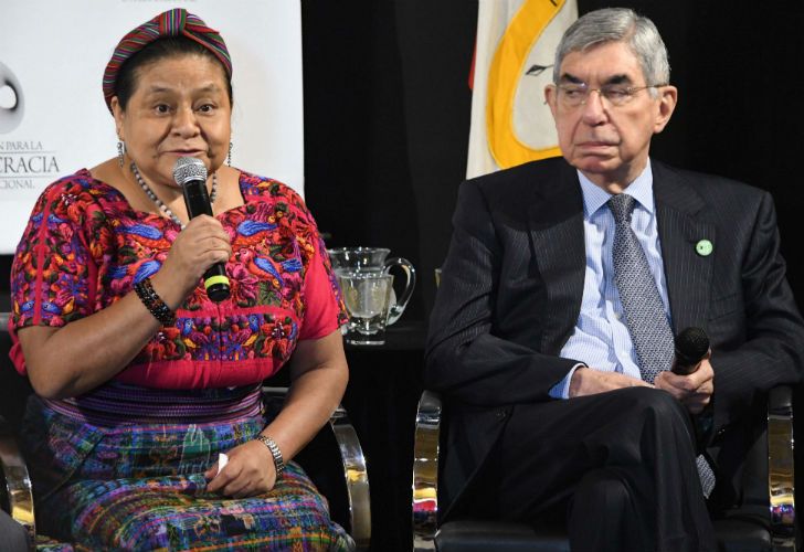 Los premios Nobel participaron de un encuentro en Rosario.