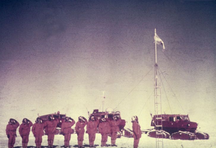 Jorge Leal fue el primer argentino en llegar al Polo Sur en una expedición del Ejército.