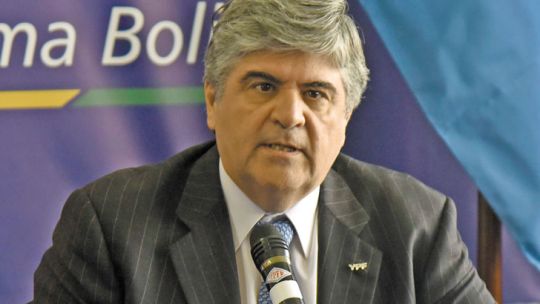 Frente a frente. Miguel Gutiérrez, presidente de YPF, quiere cobrar los millones de Ecogas.