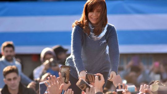 Cristina Fernández de Kirchner en Arsenal
